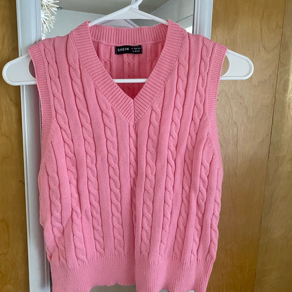 Shein Pink vest